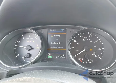 2020 Nissan Rogue S Intelligent Awd z USA, uszkodzony, nr VIN 5N1AT2MVXLC765132